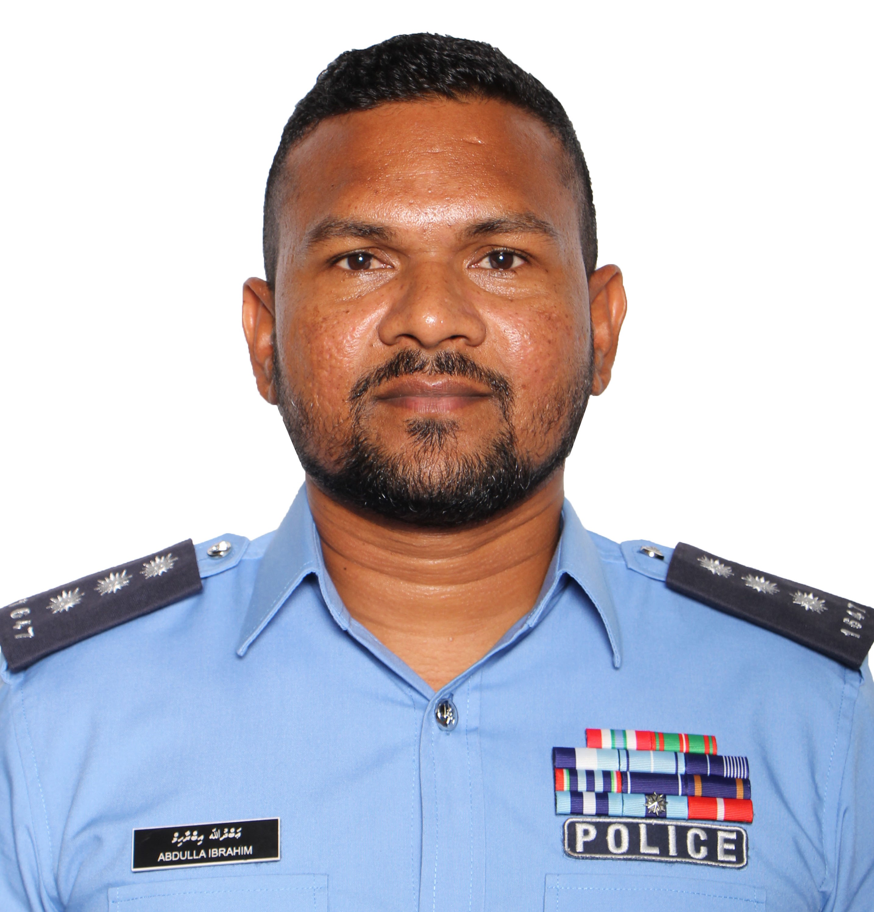 Chief Inspector of Police Abdulla Ibrahim